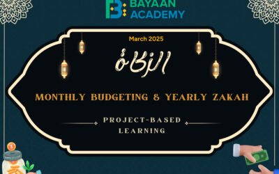 Monthly Budgeting and Yearly Zakah – Project Based Learning